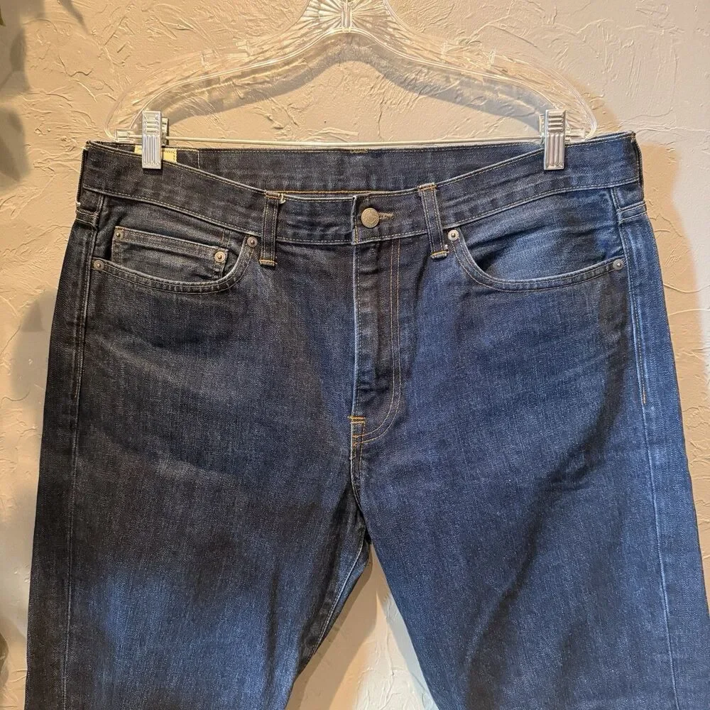 J. Crew Style 770  Slim Fit  Dark Wash Dadcore Jeans Men’s 36x34 Preppy